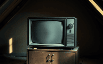 siyah beyaz televizyon