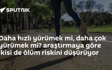 Yürüme yoğunluğu